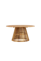 Tucumán Outdoor - Esstisch rund - natur/Akazie - Outdoor - Esstische (rund) - ALVAHOME