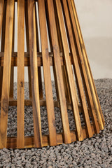 Tucumán Outdoor - Esstisch rund - natur/Akazie - Outdoor - Esstische (rund) - ALVAHOME