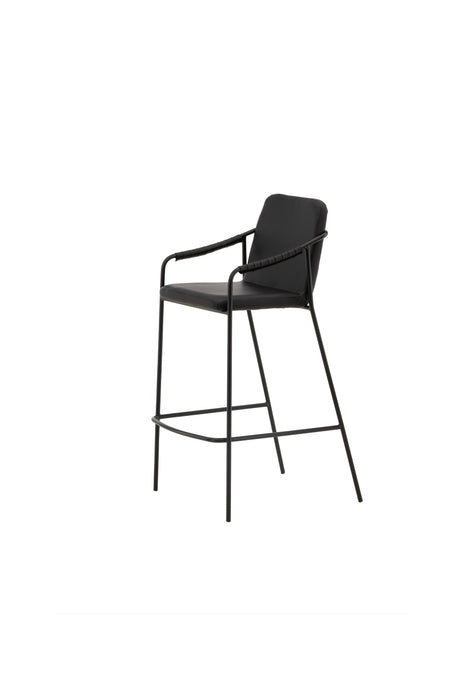 Tvist Barhocker - schwarz/Stahl - Barhocker - ALVAHOME