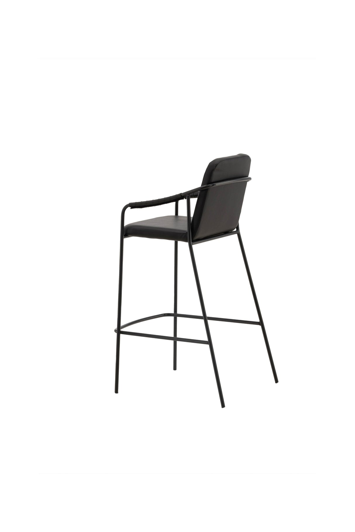 Tvist Barhocker - schwarz/Stahl - Barhocker - ALVAHOME