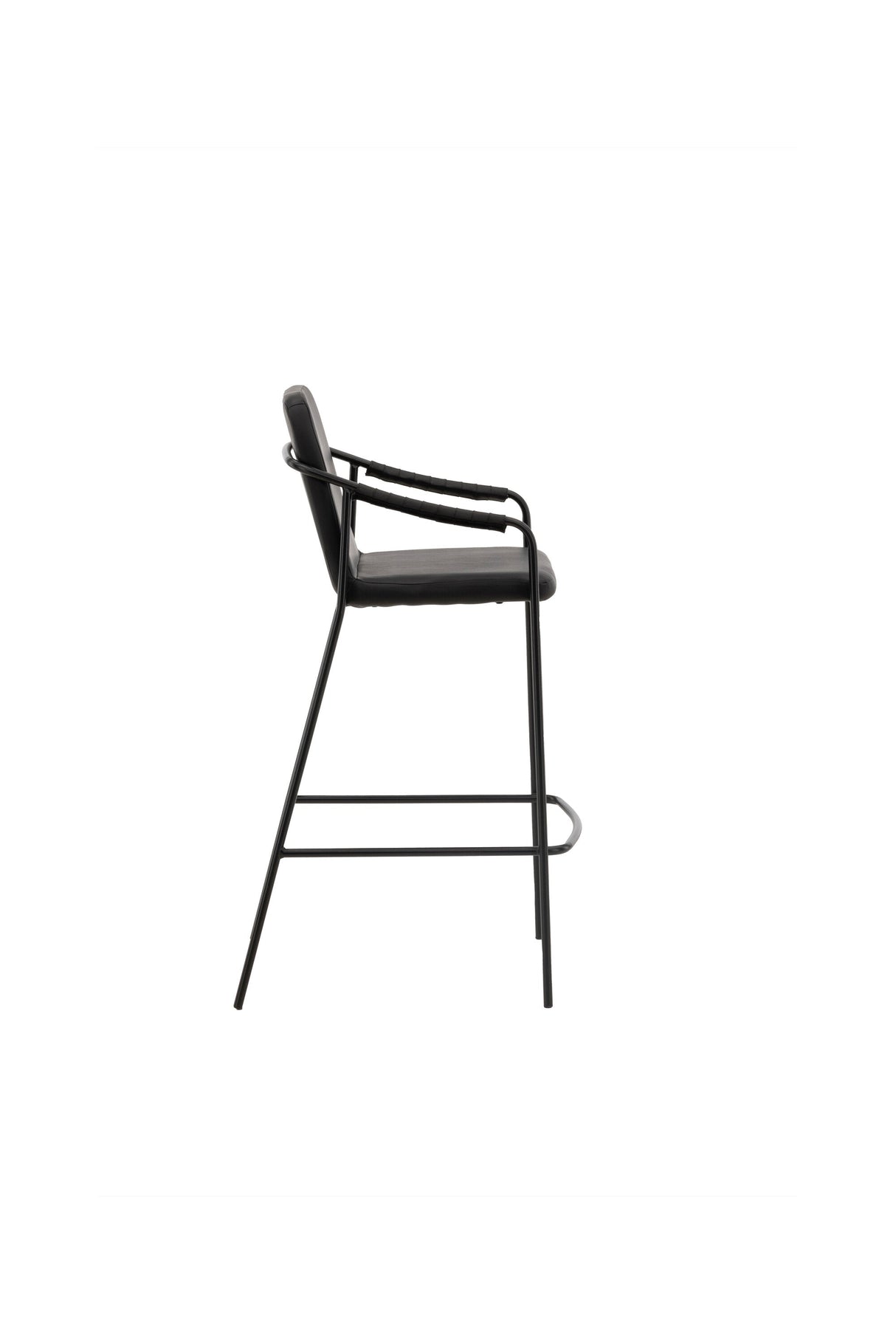 Tvist Barhocker - schwarz/Stahl - Barhocker - ALVAHOME