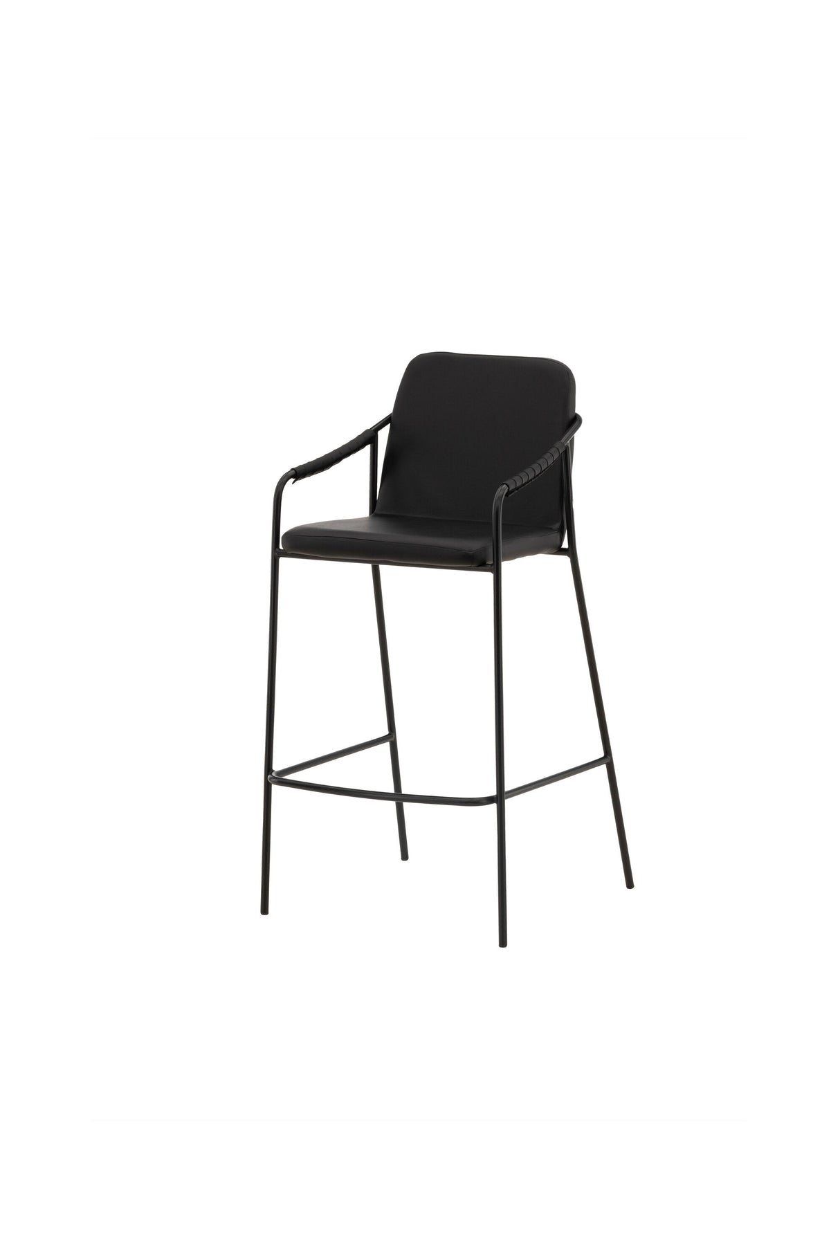 Tvist Barhocker - schwarz/Stahl - Barhocker - ALVAHOME