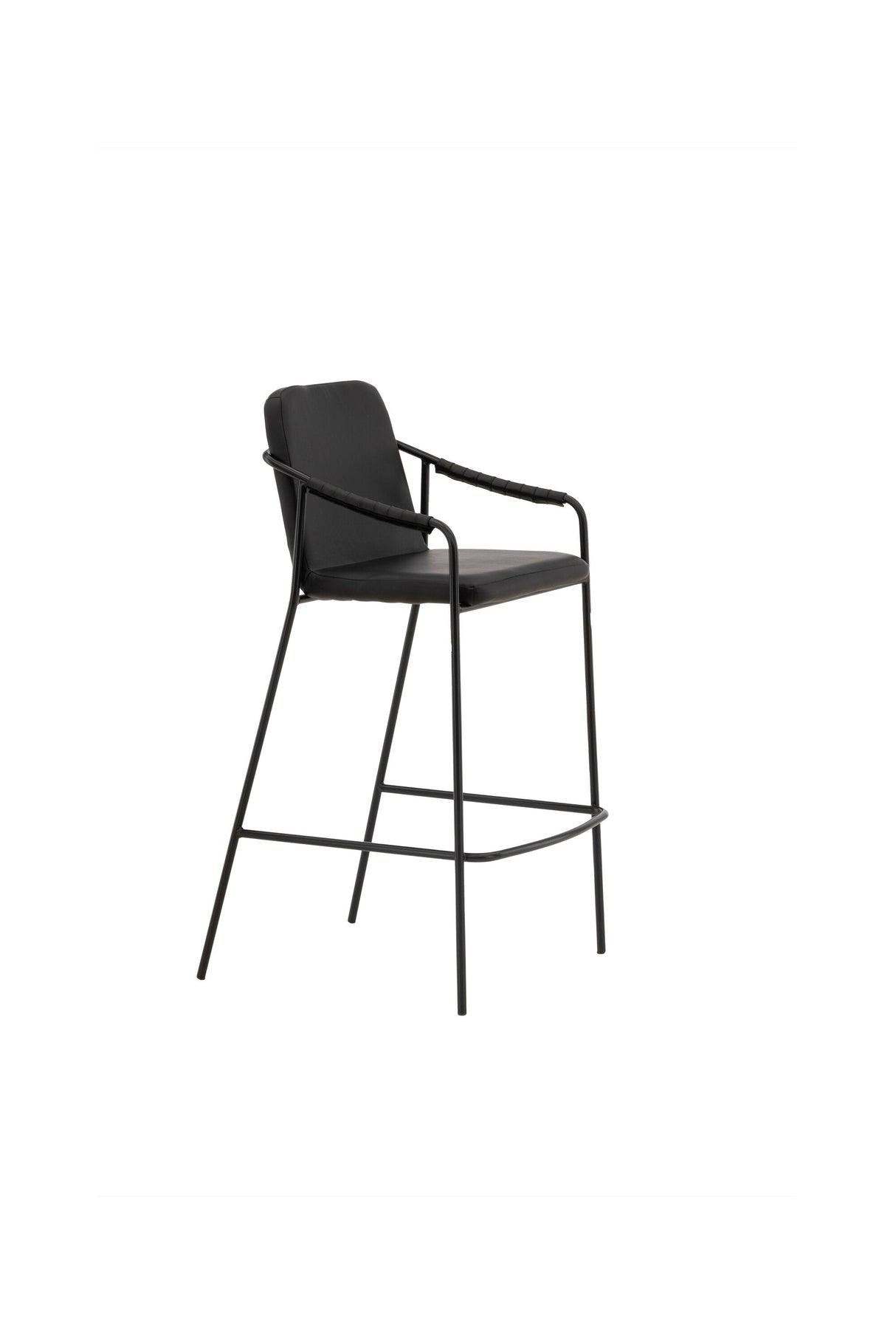 Tvist Barhocker - schwarz/Stahl - Barhocker - ALVAHOME