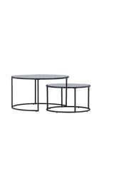 Twin Couchtisch - schwarz/MDF - Couchtische - ALVAHOME