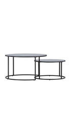 Twin Couchtisch - schwarz/MDF - Couchtische - ALVAHOME