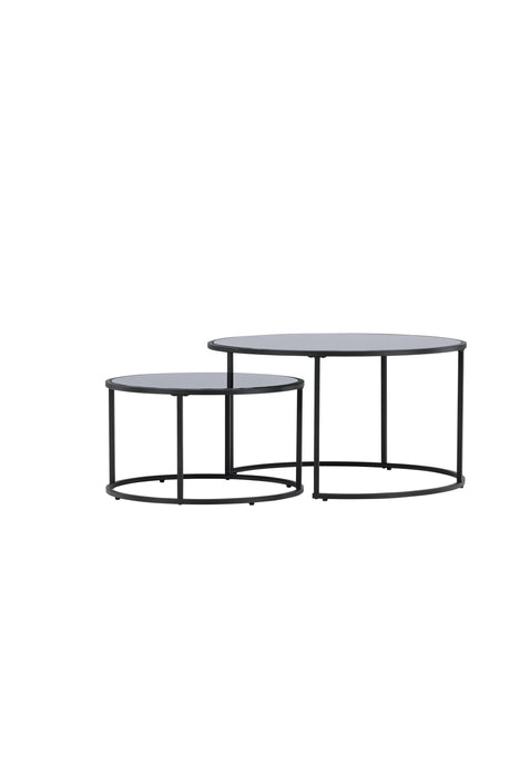 Twin Couchtisch - schwarz/MDF - Couchtische - ALVAHOME