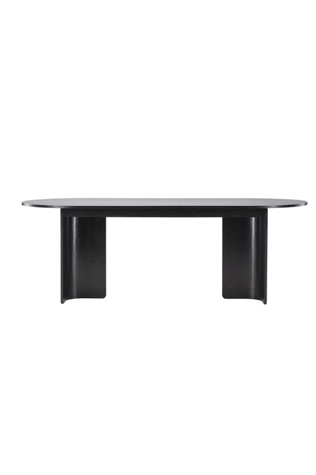 Tyresö ovaler Esstisch - schwarz/MDF - Ovale Esstische - ALVAHOME