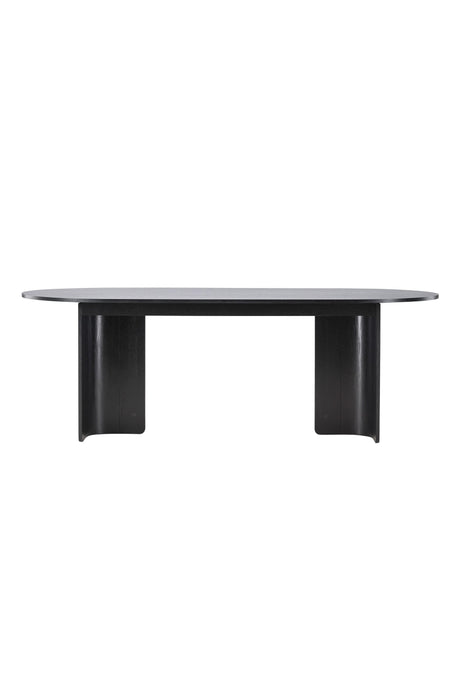 Tyresö ovaler Esstisch - schwarz/MDF - Ovale Esstische - ALVAHOME
