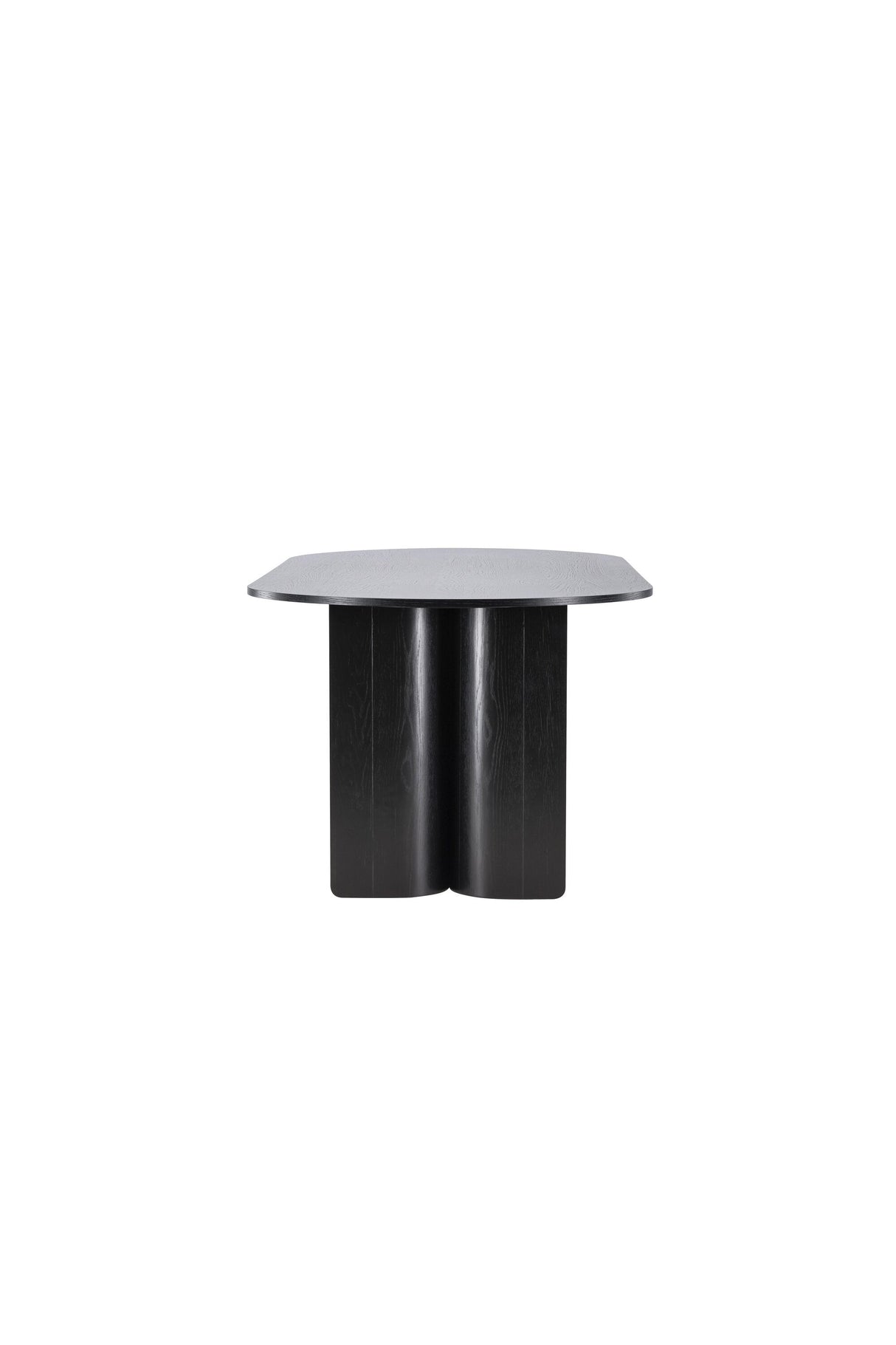 Tyresö ovaler Esstisch - schwarz/MDF - Ovale Esstische - ALVAHOME