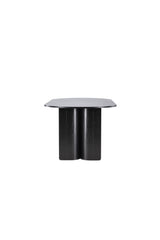 Tyresö ovaler Esstisch - schwarz/MDF - Ovale Esstische - ALVAHOME