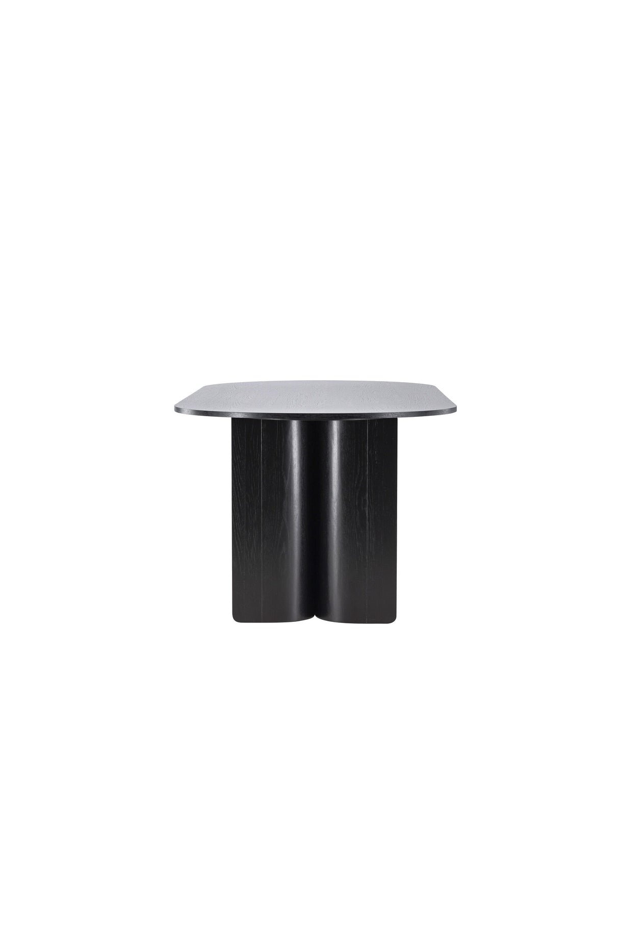 Tyresö ovaler Esstisch - schwarz/MDF - Ovale Esstische - ALVAHOME