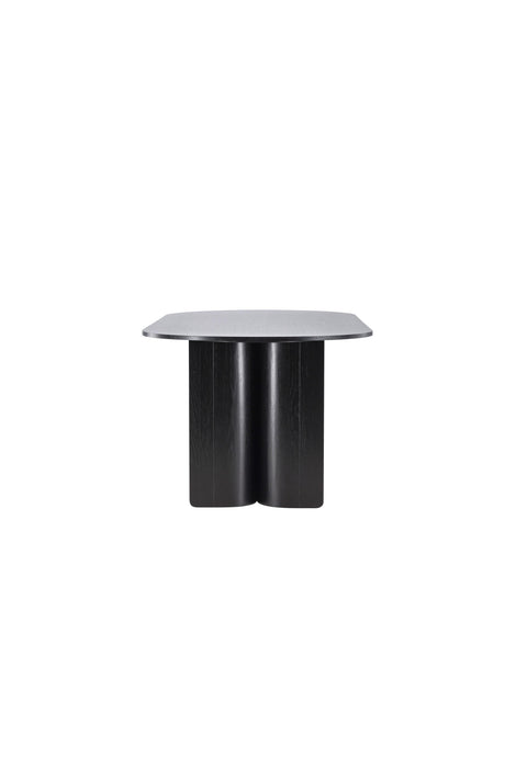 Tyresö ovaler Esstisch - schwarz/MDF - Ovale Esstische - ALVAHOME