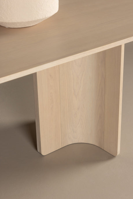 Tyresö ovaler Esstisch - white - wash/MDF - Ovale Esstische - ALVAHOME