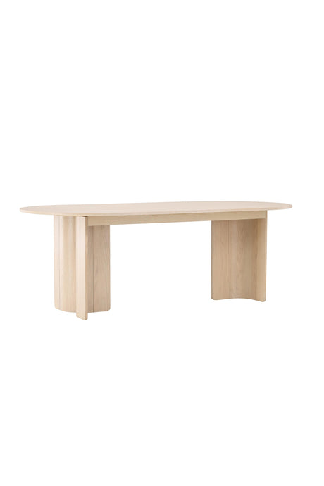 Tyresö ovaler Esstisch - white - wash/MDF - Ovale Esstische - ALVAHOME