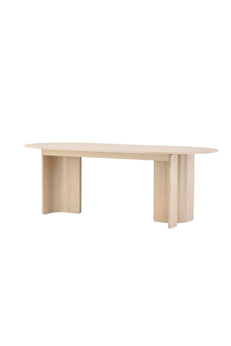 Tyresö ovaler Esstisch - white - wash/MDF - Ovale Esstische - ALVAHOME