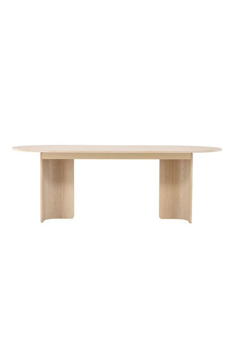 Tyresö ovaler Esstisch - white - wash/MDF - Ovale Esstische - ALVAHOME