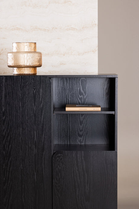 Tyresö Schrank - schwarz/MDF - Schränke - ALVAHOME