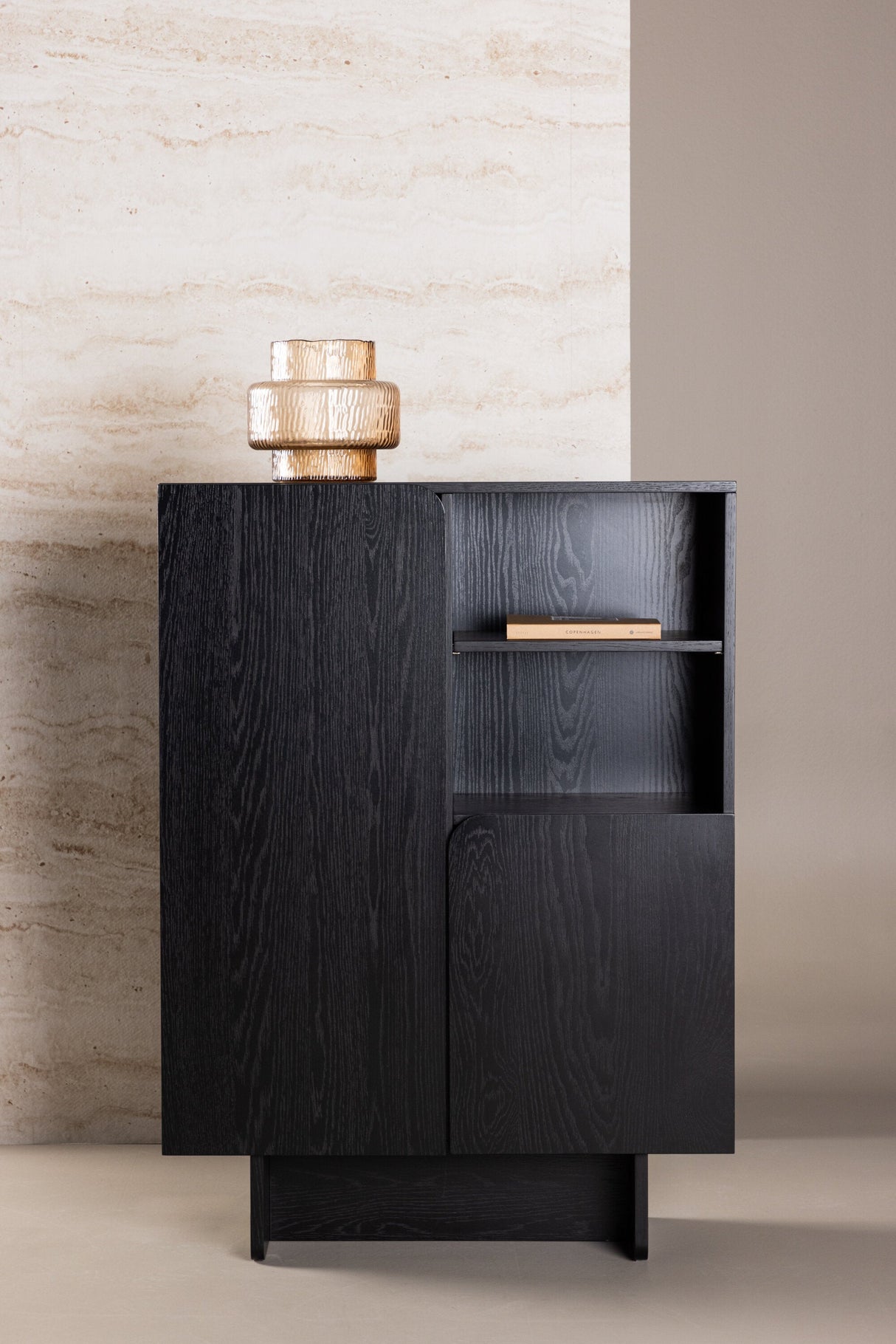 Tyresö Schrank - schwarz/MDF - Schränke - ALVAHOME