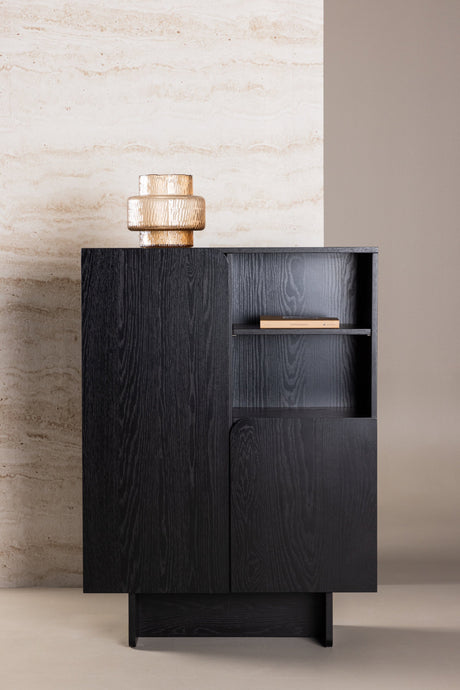Tyresö Schrank - schwarz/MDF - Schränke - ALVAHOME