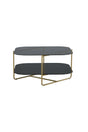 Un - line Couchtisch - schwarz/Glas - Couchtische - ALVAHOME