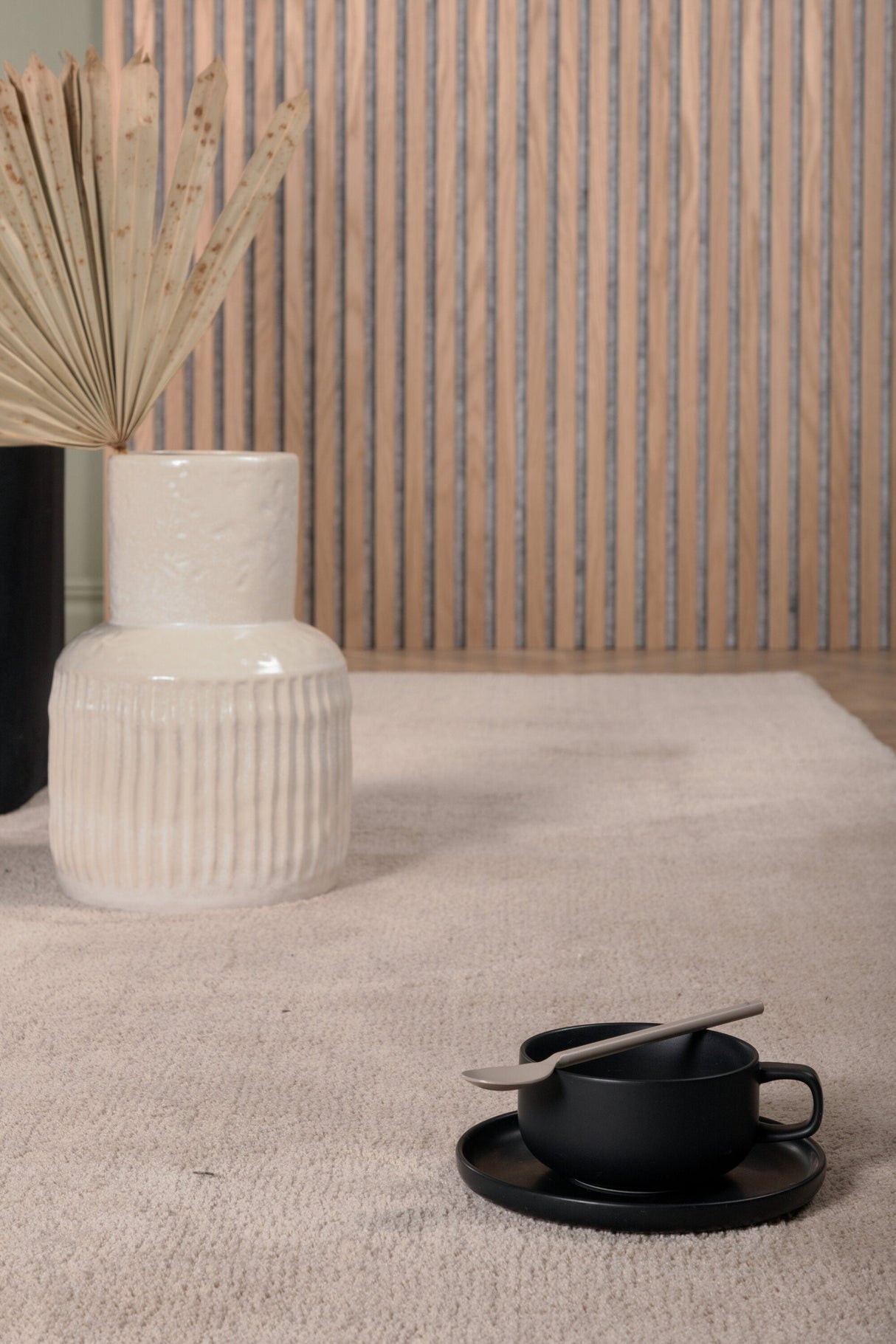 Undra Wohnzimmerteppich - beige/Polyester - Wohnzimmerteppiche - ALVAHOME