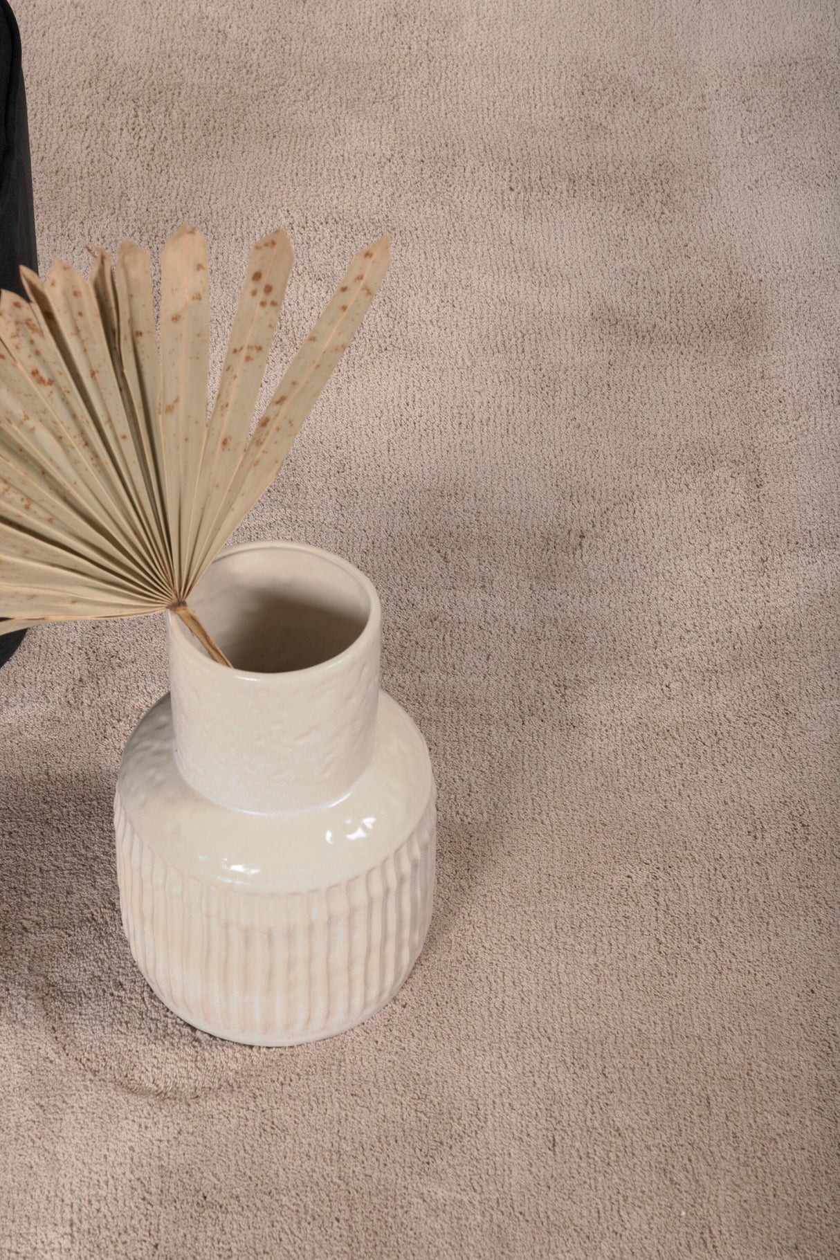 Undra Wohnzimmerteppich - beige/Polyester - Wohnzimmerteppiche - ALVAHOME