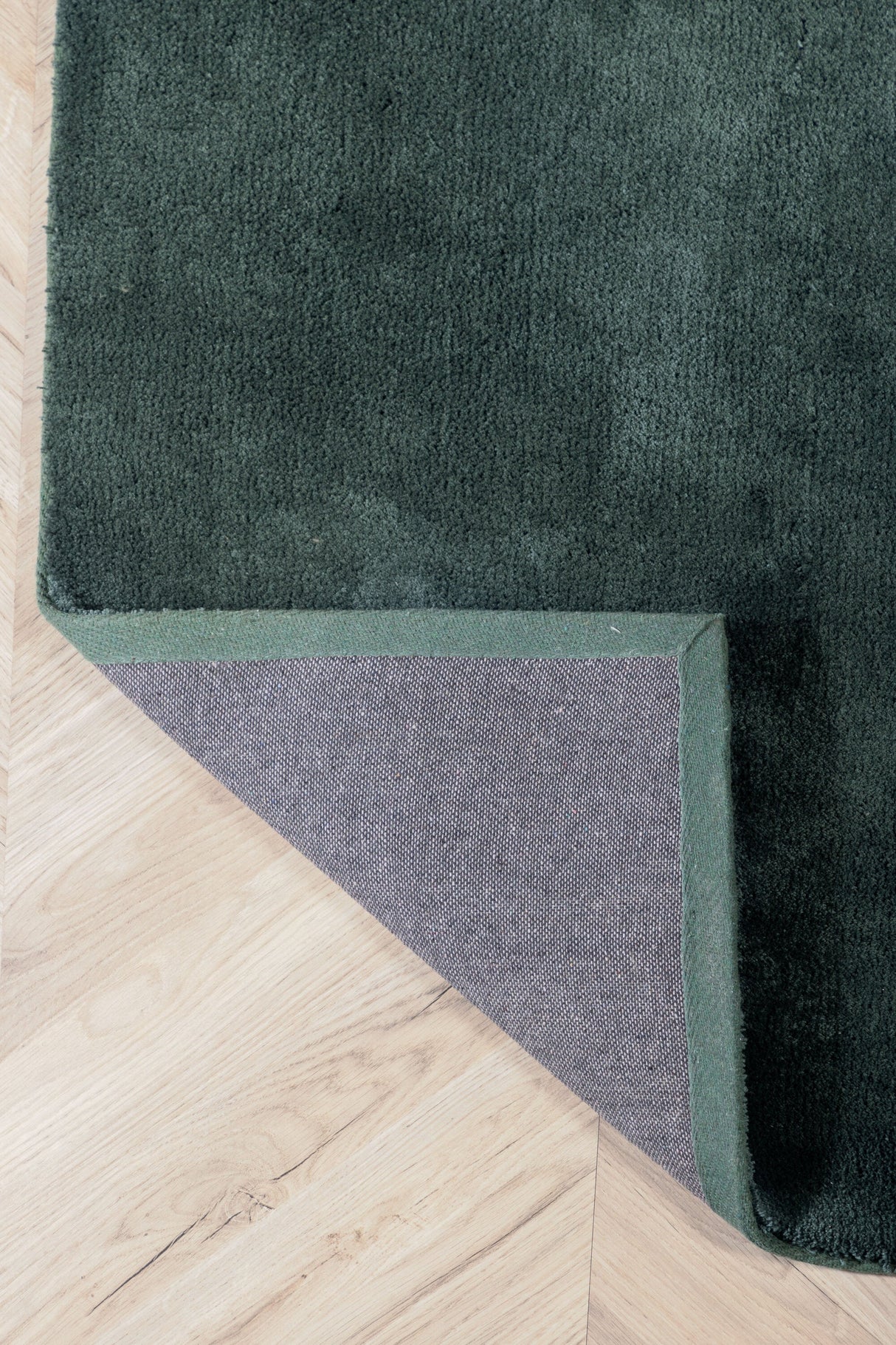 Undra Wohnzimmerteppich - grün/Polyester - Wohnzimmerteppiche - ALVAHOME