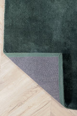 Undra Wohnzimmerteppich - grün/Polyester - Wohnzimmerteppiche - ALVAHOME