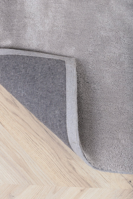 Undra Wohnzimmerteppich - silber/Polyester - Wohnzimmerteppiche - ALVAHOME
