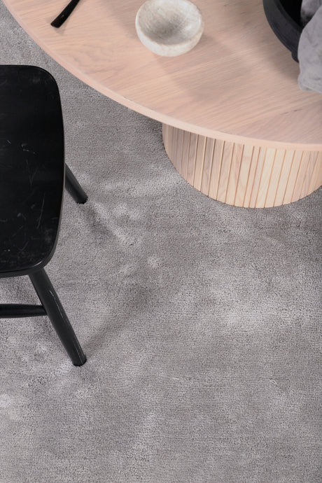 Undra Wohnzimmerteppich - silber/Polyester - Wohnzimmerteppiche - ALVAHOME