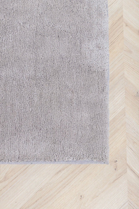 Undra Wohnzimmerteppich - silber/Polyester - Wohnzimmerteppiche - ALVAHOME