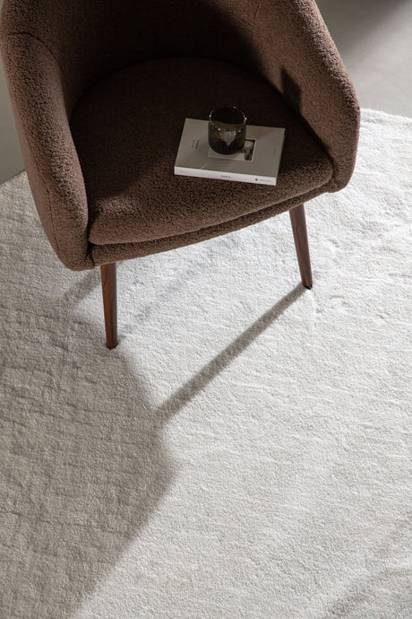 Undra Wohnzimmerteppich - weiß/Polyester - Wohnzimmerteppiche - ALVAHOME