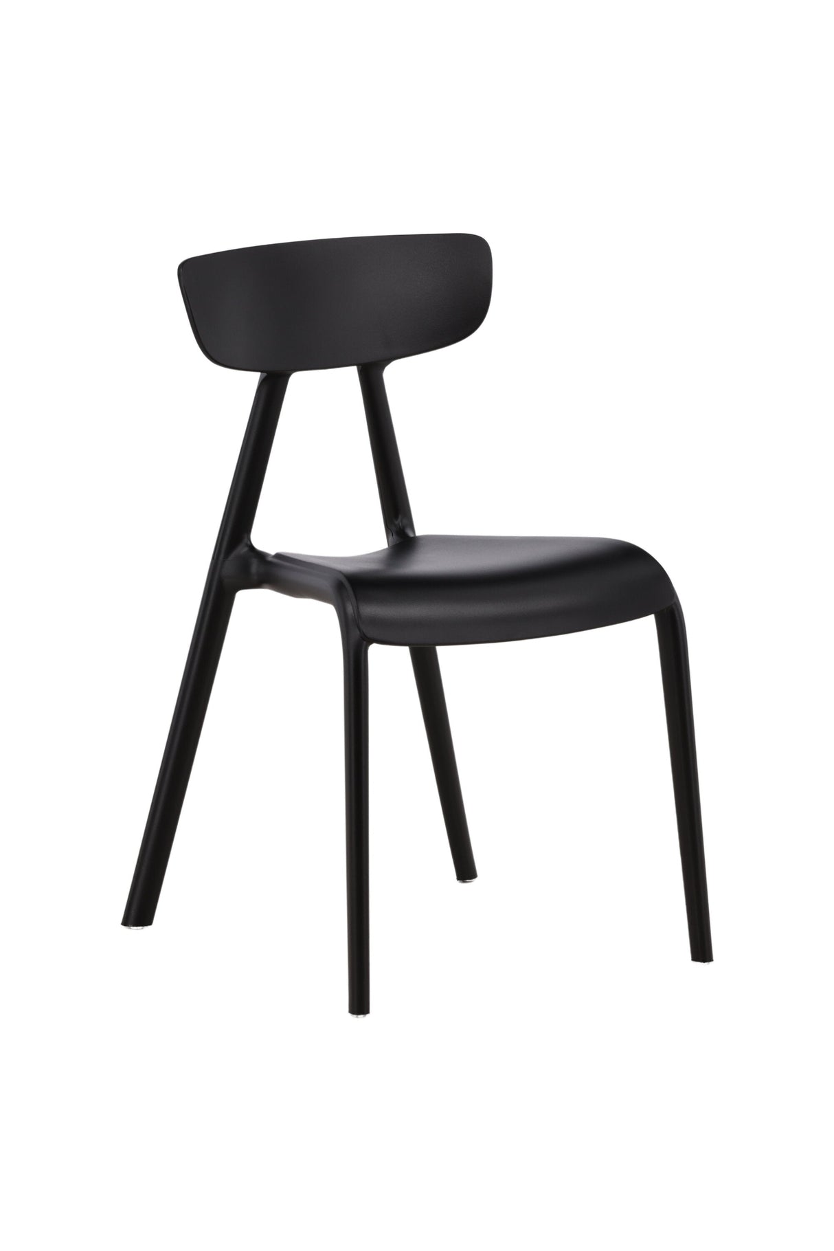 Ursholmen Esszimmerstuhl - schwarz/Plastik - Essstühle - ALVAHOME