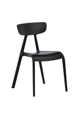 Ursholmen Esszimmerstuhl - schwarz/Plastik - Essstühle - ALVAHOME