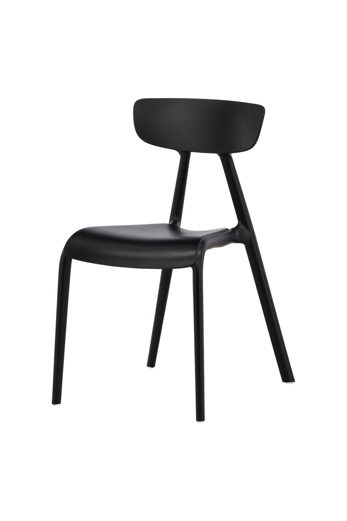 Ursholmen Esszimmerstuhl - schwarz/Plastik - Essstühle - ALVAHOME