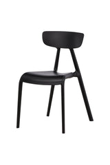 Ursholmen Esszimmerstuhl - schwarz/Plastik - Essstühle - ALVAHOME