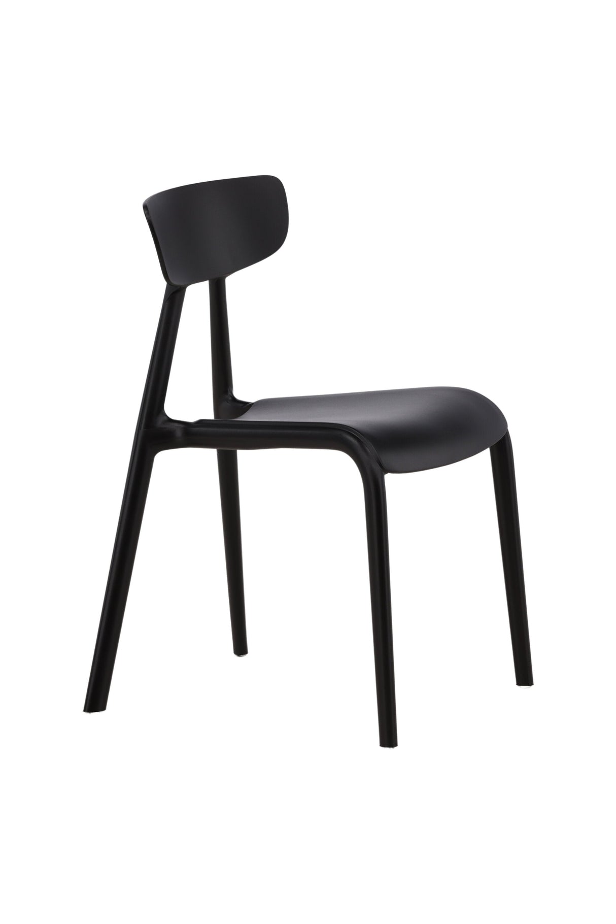Ursholmen Esszimmerstuhl - schwarz/Plastik - Essstühle - ALVAHOME