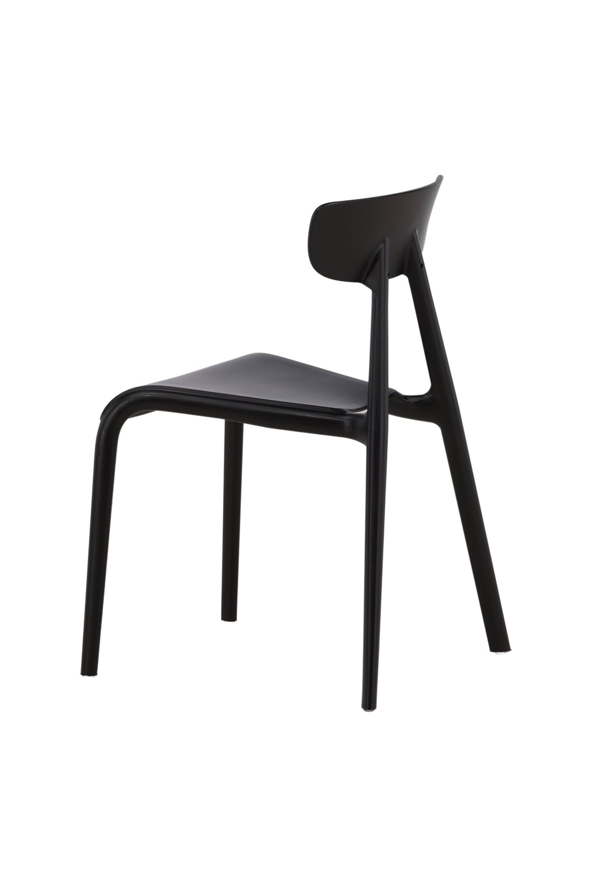 Ursholmen Esszimmerstuhl - schwarz/Plastik - Essstühle - ALVAHOME