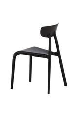 Ursholmen Esszimmerstuhl - schwarz/Plastik - Essstühle - ALVAHOME
