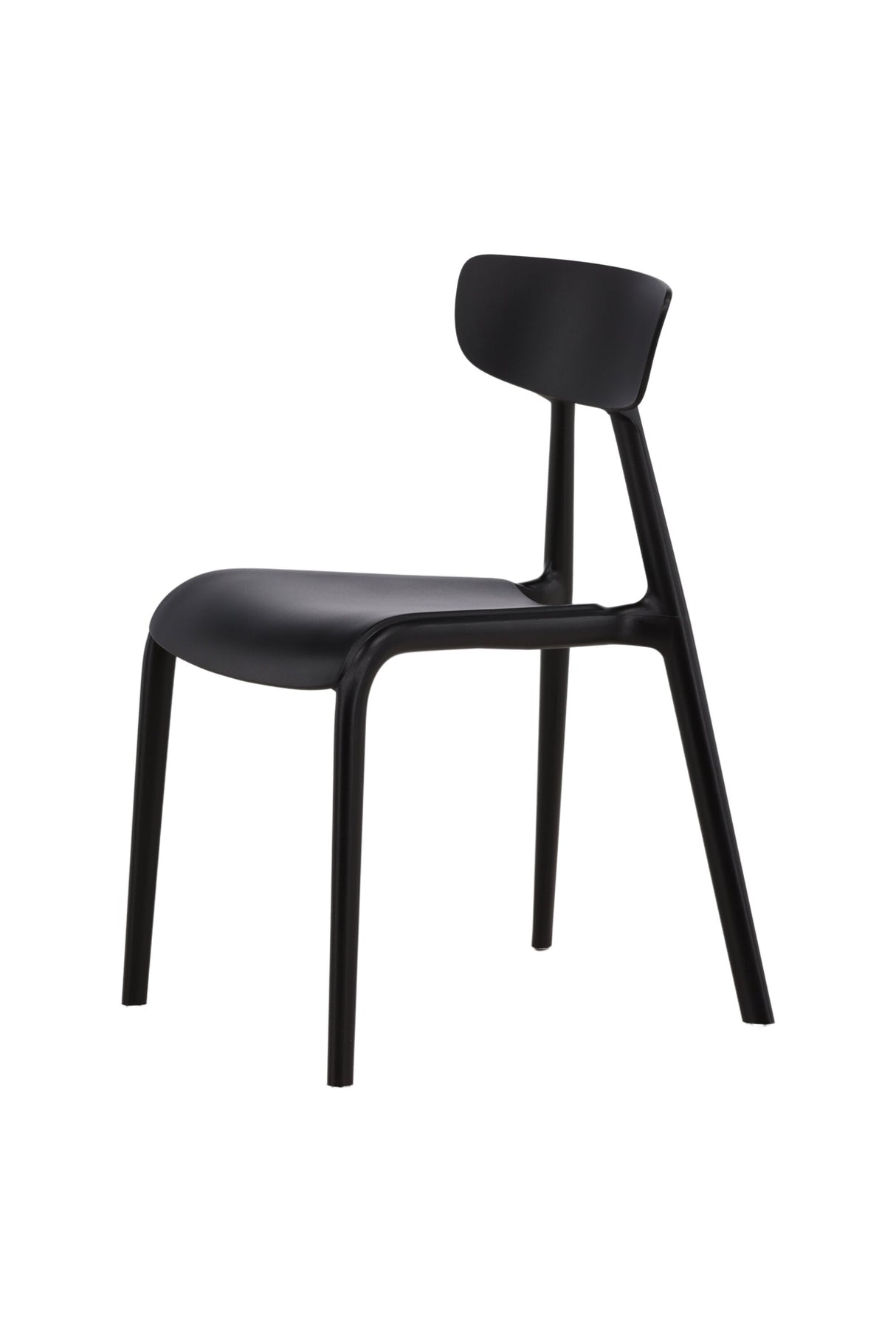 Ursholmen Esszimmerstuhl - schwarz/Plastik - Essstühle - ALVAHOME