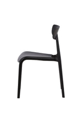 Ursholmen Esszimmerstuhl - schwarz/Plastik - Essstühle - ALVAHOME