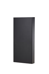 Ushuaia Schuhschrank - schwarz/Stahl - Schuhschränke - ALVAHOME