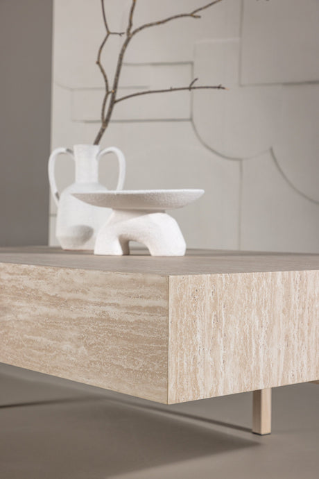 Vadholmen Couchtisch - white - wash/MDF - Couchtische - ALVAHOME
