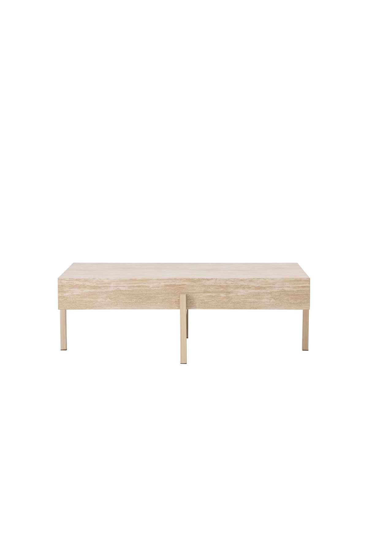 Vadholmen Couchtisch - white - wash/MDF - Couchtische - ALVAHOME