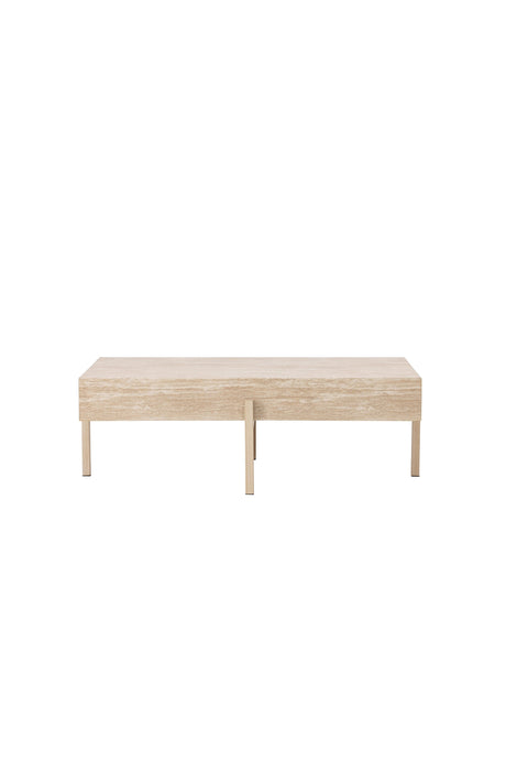 Vadholmen Couchtisch - white - wash/MDF - Couchtische - ALVAHOME