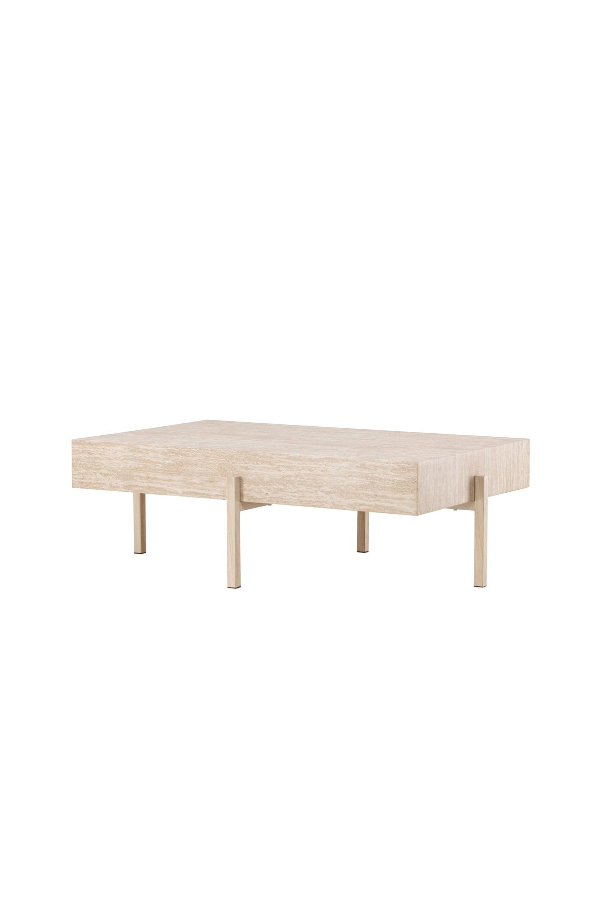 Vadholmen Couchtisch - white - wash/MDF - Couchtische - ALVAHOME