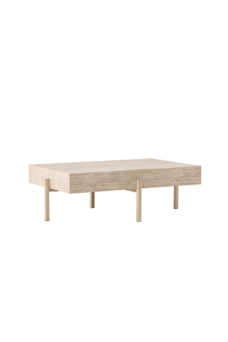 Vadholmen Couchtisch - white - wash/MDF - Couchtische - ALVAHOME