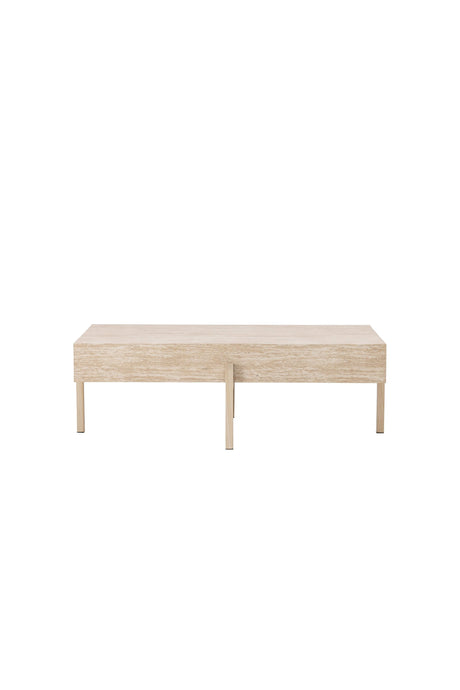 Vadholmen Couchtisch - white - wash/MDF - Couchtische - ALVAHOME