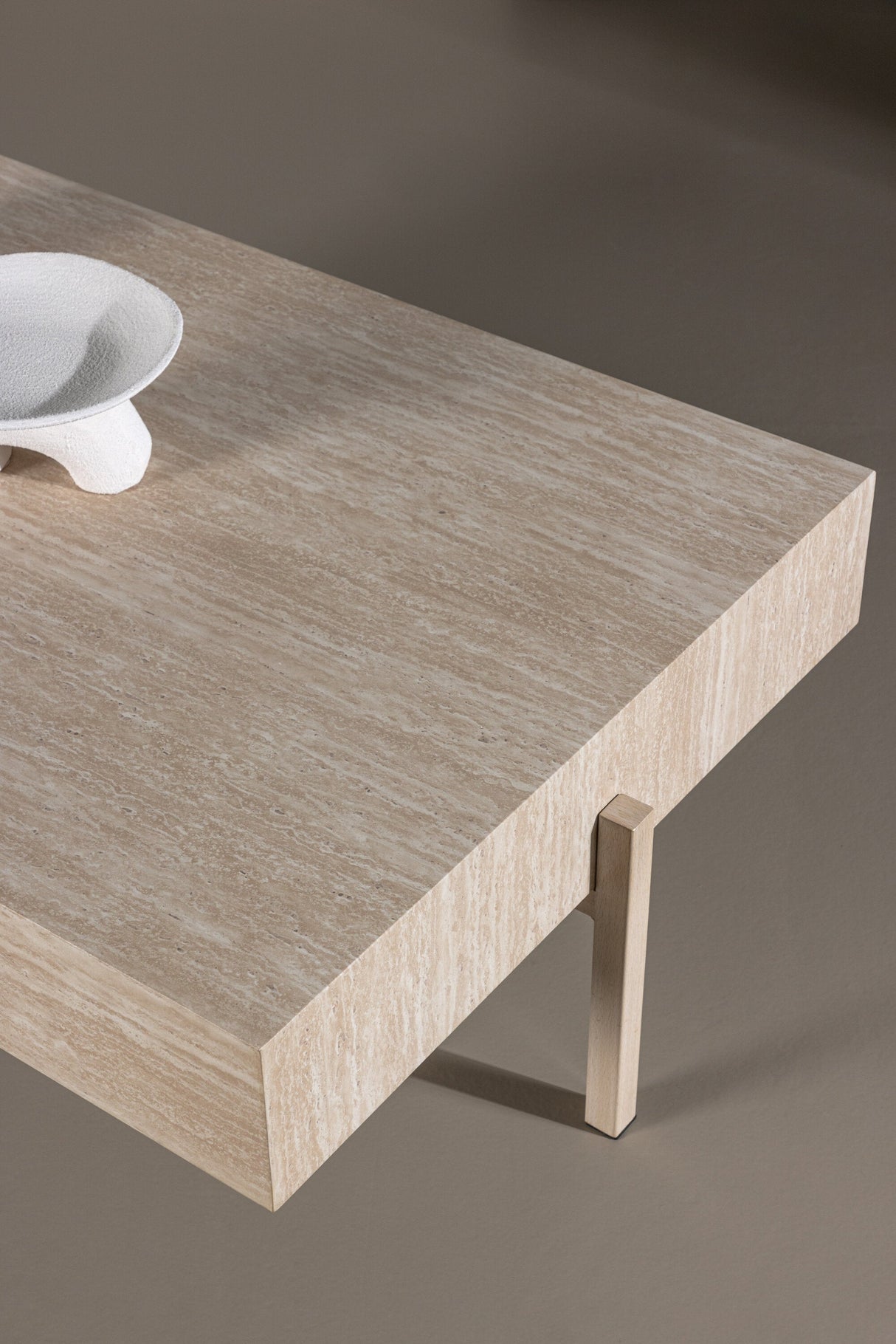 Vadholmen Couchtisch - white - wash/MDF - Couchtische - ALVAHOME