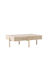 Vadholmen Couchtisch - white - wash/MDF - Couchtische - ALVAHOME